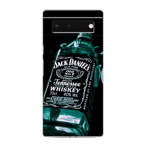 Дизайнерский пластиковый чехол для Google Pixel 6 Jack Daniels