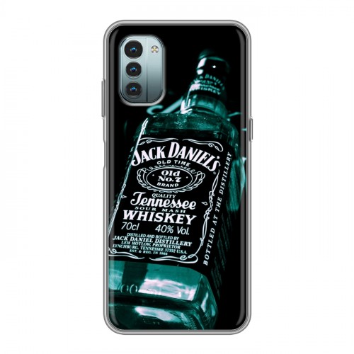 Дизайнерский силиконовый чехол для Nokia G11 Jack Daniels