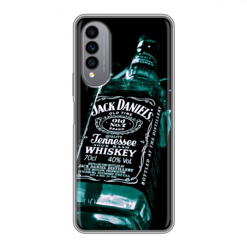 Дизайнерский пластиковый чехол для Wiko T50 Jack Daniels