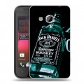 Дизайнерский пластиковый чехол для HTC Desire 200 Jack Daniels