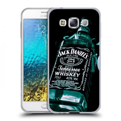 Дизайнерский пластиковый чехол для Samsung Galaxy E5 Jack Daniels