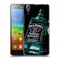 Дизайнерский пластиковый чехол для Lenovo A6000 Jack Daniels