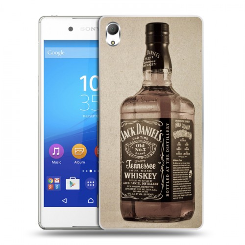 Дизайнерский пластиковый чехол для Sony Xperia Z3+ Jack Daniels