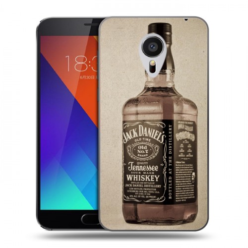 Дизайнерский пластиковый чехол для Meizu MX5 Jack Daniels