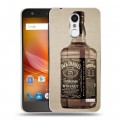 Дизайнерский пластиковый чехол для ZTE Blade X5 Jack Daniels