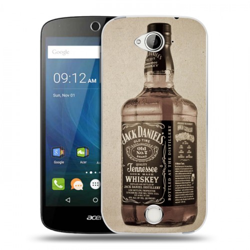 Дизайнерский силиконовый чехол для Acer Liquid Z530 Jack Daniels