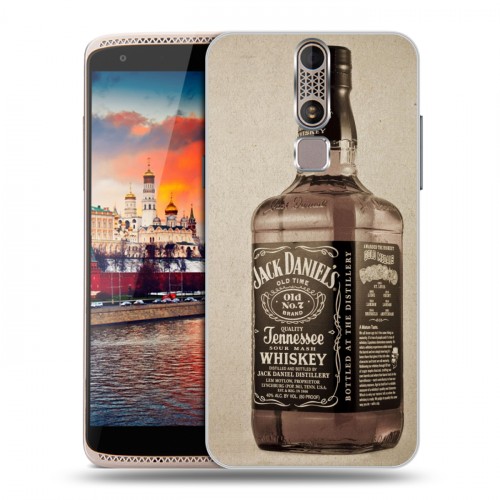 Дизайнерский пластиковый чехол для ZTE Axon Mini Jack Daniels