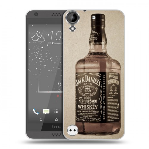 Дизайнерский пластиковый чехол для HTC Desire 530 Jack Daniels