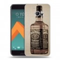 Дизайнерский пластиковый чехол для HTC 10 Jack Daniels