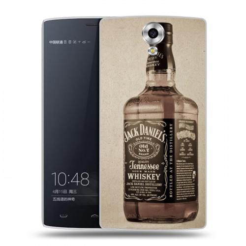 Дизайнерский силиконовый чехол для Homtom HT7 Jack Daniels