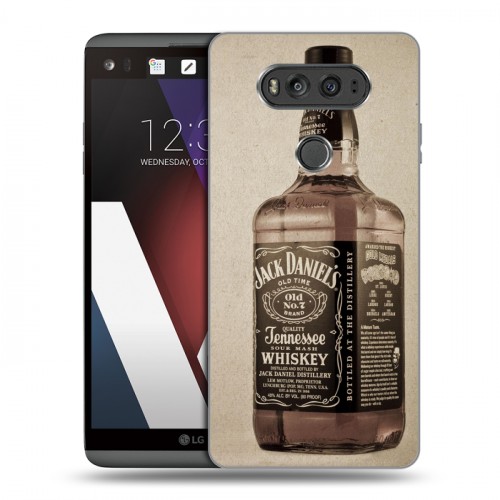 Дизайнерский пластиковый чехол для LG V20 Jack Daniels