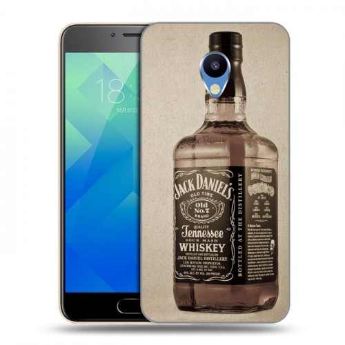 Дизайнерский пластиковый чехол для Meizu M5 Jack Daniels