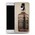 Дизайнерский силиконовый чехол для Meizu M5s Jack Daniels