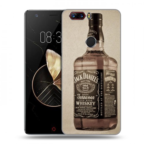 Дизайнерский пластиковый чехол для ZTE Nubia Z17 Jack Daniels