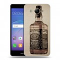 Дизайнерский пластиковый чехол для Huawei Y3 (2017) Jack Daniels