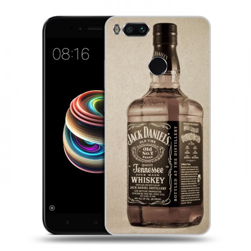 Дизайнерский силиконовый чехол для Xiaomi Mi5X Jack Daniels