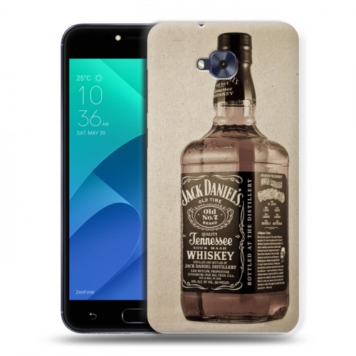 Дизайнерский пластиковый чехол для ASUS ZenFone 4 Selfie Jack Daniels