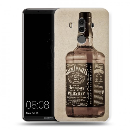 Дизайнерский пластиковый чехол для Huawei Mate 10 Pro Jack Daniels