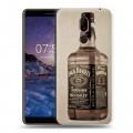 Дизайнерский пластиковый чехол для Nokia 7 Plus Jack Daniels