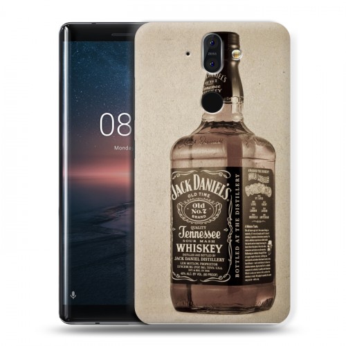 Дизайнерский пластиковый чехол для Nokia 8 Sirocco Jack Daniels