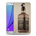 Дизайнерский пластиковый чехол для Samsung Galaxy Note 2 Jack Daniels