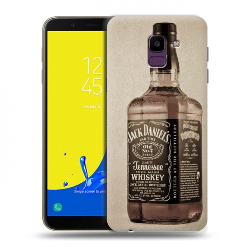 Дизайнерский пластиковый чехол для Samsung Galaxy J6 Jack Daniels