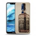 Дизайнерский силиконовый чехол для Nokia 5.1 Plus Jack Daniels