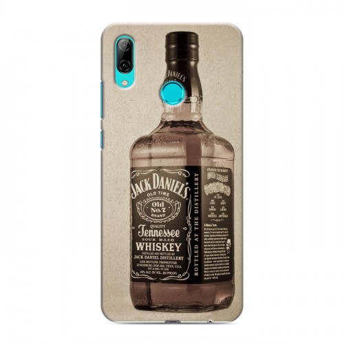 Дизайнерский пластиковый чехол для Huawei P Smart (2019) Jack Daniels