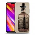 Дизайнерский пластиковый чехол для LG G8 ThinQ Jack Daniels