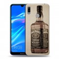 Дизайнерский пластиковый чехол для Huawei Y6 (2019) Jack Daniels