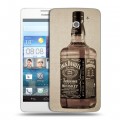 Дизайнерский пластиковый чехол для Huawei Ascend D2 Jack Daniels