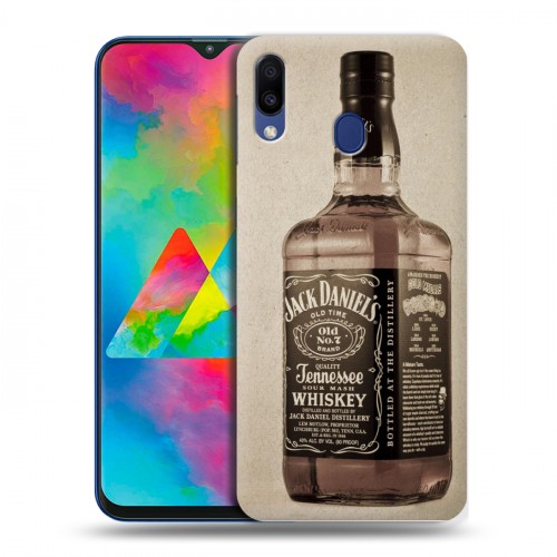 Дизайнерский пластиковый чехол для Samsung Galaxy M20 Jack Daniels