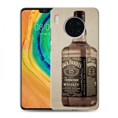 Дизайнерский пластиковый чехол для Huawei Mate 30 Jack Daniels