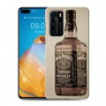 Дизайнерский пластиковый чехол для Huawei P40 Jack Daniels