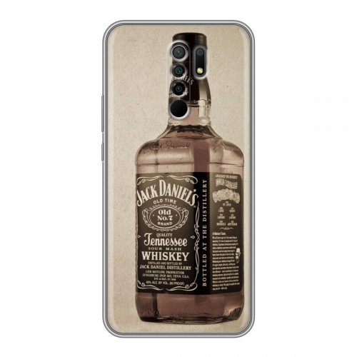 Дизайнерский силиконовый чехол для Xiaomi RedMi 9 Jack Daniels