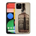 Дизайнерский пластиковый чехол для Google Pixel 5 Jack Daniels