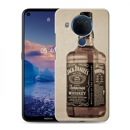 Дизайнерский силиконовый чехол для Nokia 5.4 Jack Daniels