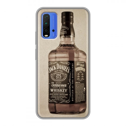 Дизайнерский силиконовый чехол для Xiaomi RedMi 9T Jack Daniels