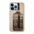 Дизайнерский силиконовый чехол для Iphone 13 Pro Jack Daniels