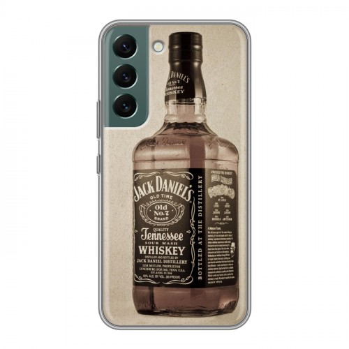 Дизайнерский силиконовый чехол для Samsung Galaxy S22 Jack Daniels