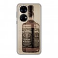 Дизайнерский силиконовый с усиленными углами чехол для Huawei P50 Pro Jack Daniels