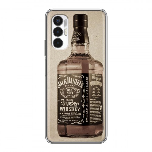 Дизайнерский силиконовый чехол для Tecno Pova 3 Jack Daniels