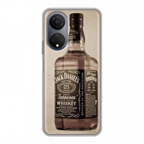 Дизайнерский силиконовый с усиленными углами чехол для Huawei Honor X7 Jack Daniels