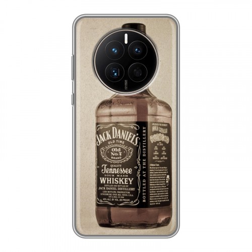 Дизайнерский силиконовый с усиленными углами чехол для Huawei Mate 50 Jack Daniels