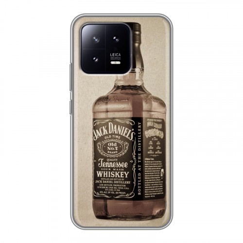 Дизайнерский силиконовый чехол для Xiaomi 13 Jack Daniels