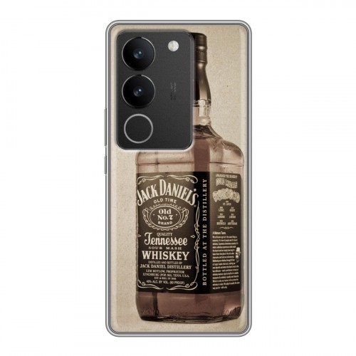 Дизайнерский силиконовый чехол для Vivo S17 Jack Daniels