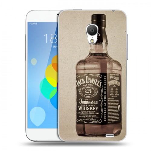 Дизайнерский силиконовый чехол для  Meizu MX3 Jack Daniels