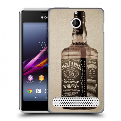 Дизайнерский силиконовый чехол для Sony Xperia E1 Jack Daniels