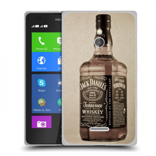 Дизайнерский силиконовый чехол для Nokia XL Jack Daniels