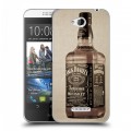 Дизайнерский пластиковый чехол для HTC Desire 616 Jack Daniels